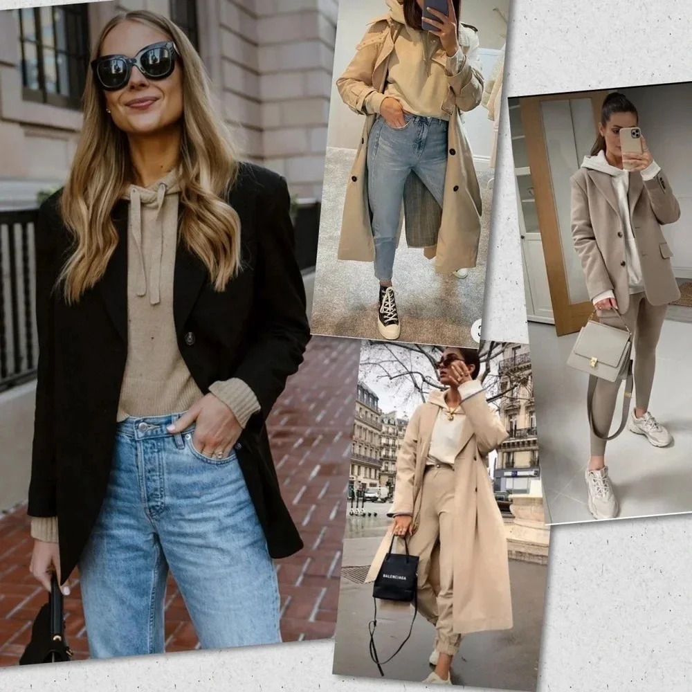 Adrienne Vittadini Sports Pullover Hoodie